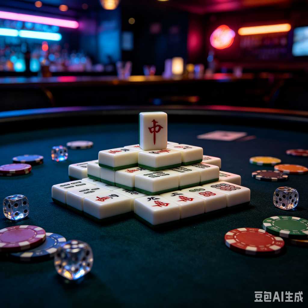 modern oriental mahjong set