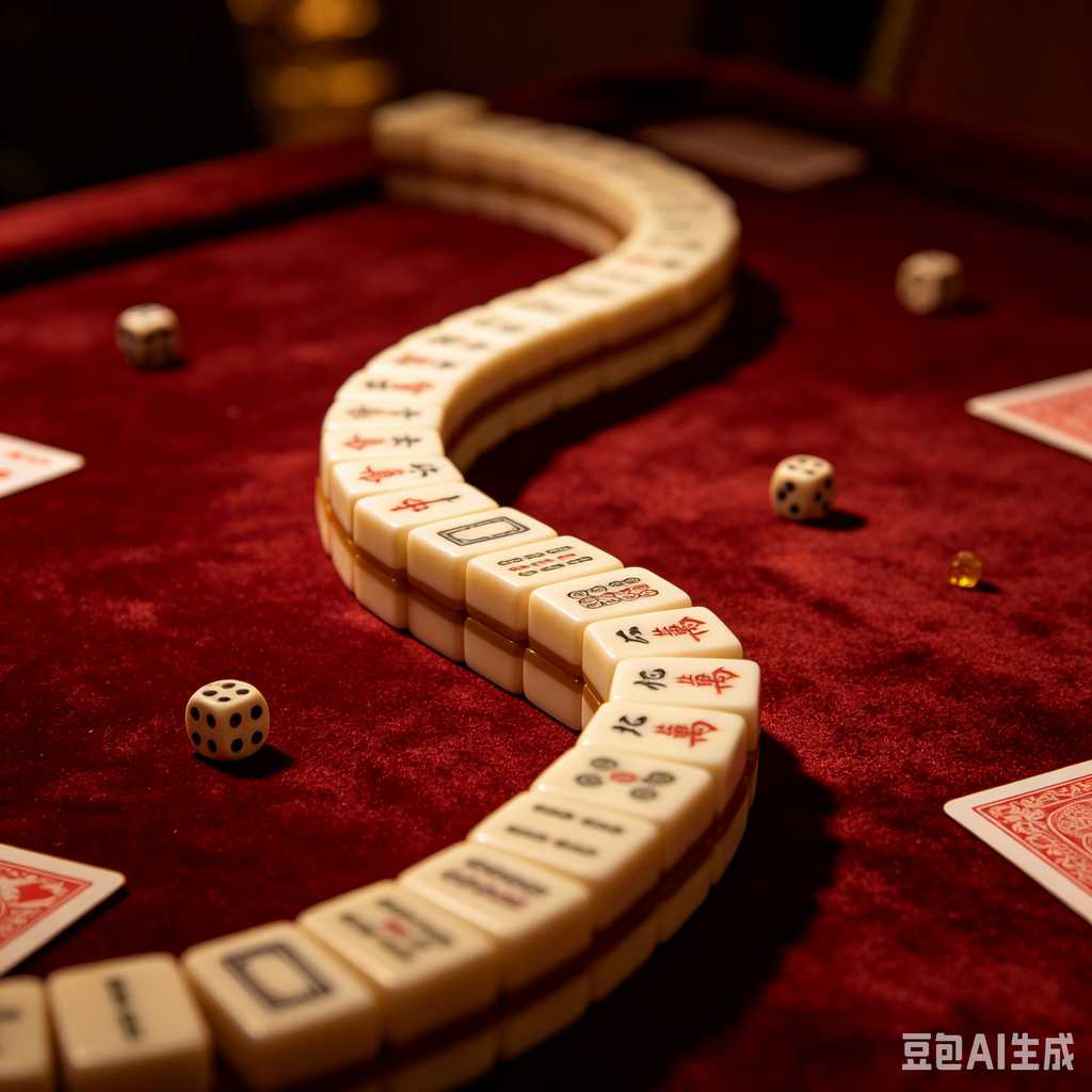 glossy mahjong tiles